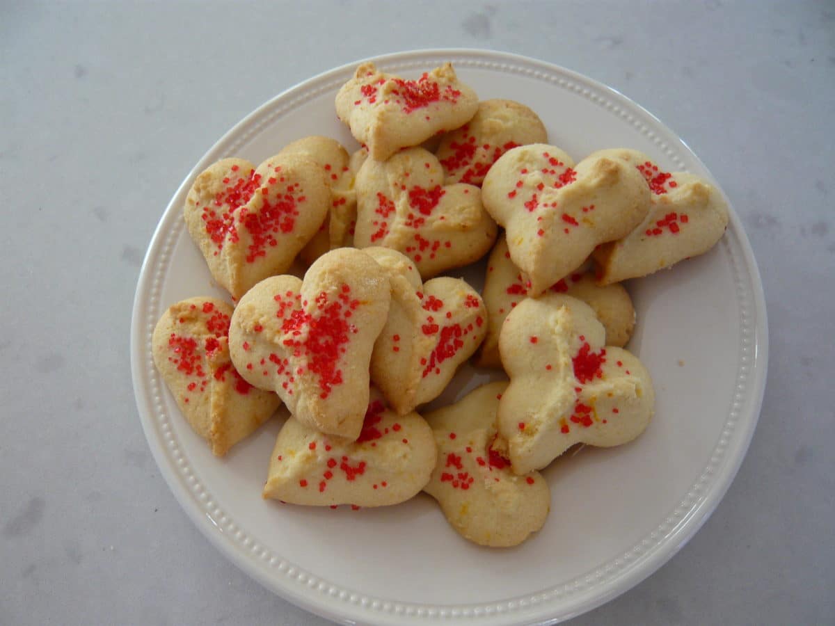 gluten free spritz cookies