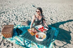 beach picnic